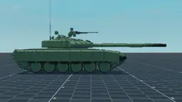 T-72B1 (2022), right, in Multicrew Tank Combat