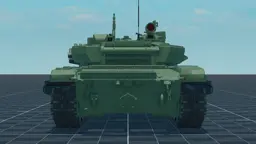 T-72B3, back, in Multicrew Tank Combat