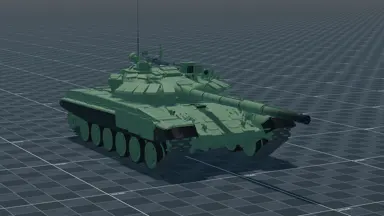 T-72B3, perspective, in Multicrew Tank Combat