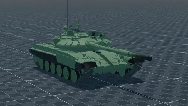 T-72B3, perspective, in Multicrew Tank Combat