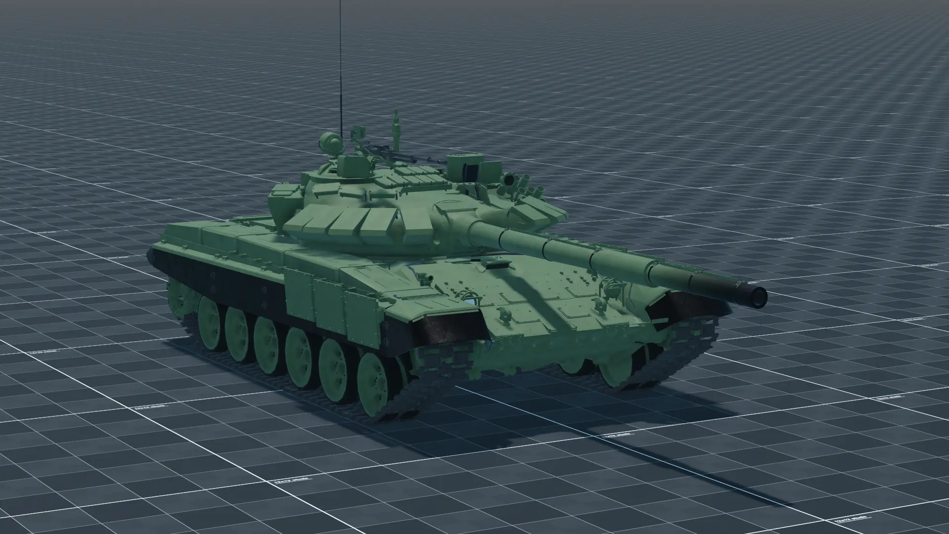 T-72B3, perspective, in Multicrew Tank Combat