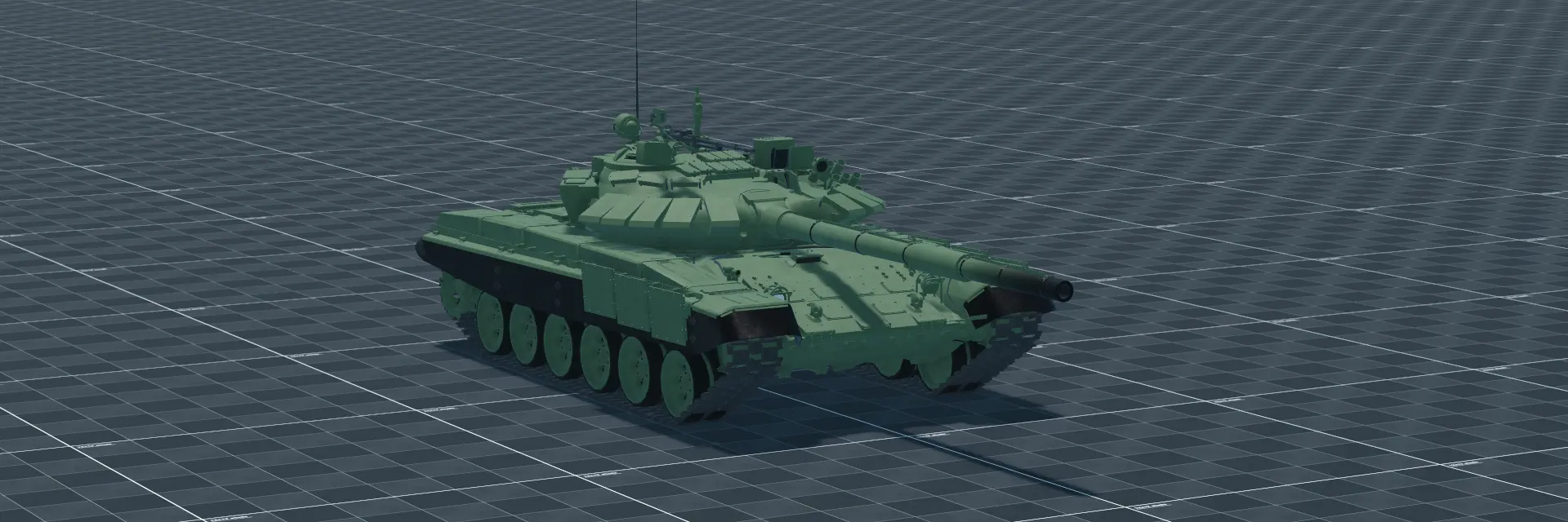 T-72B3, perspective banner, in Multicrew Tank Combat