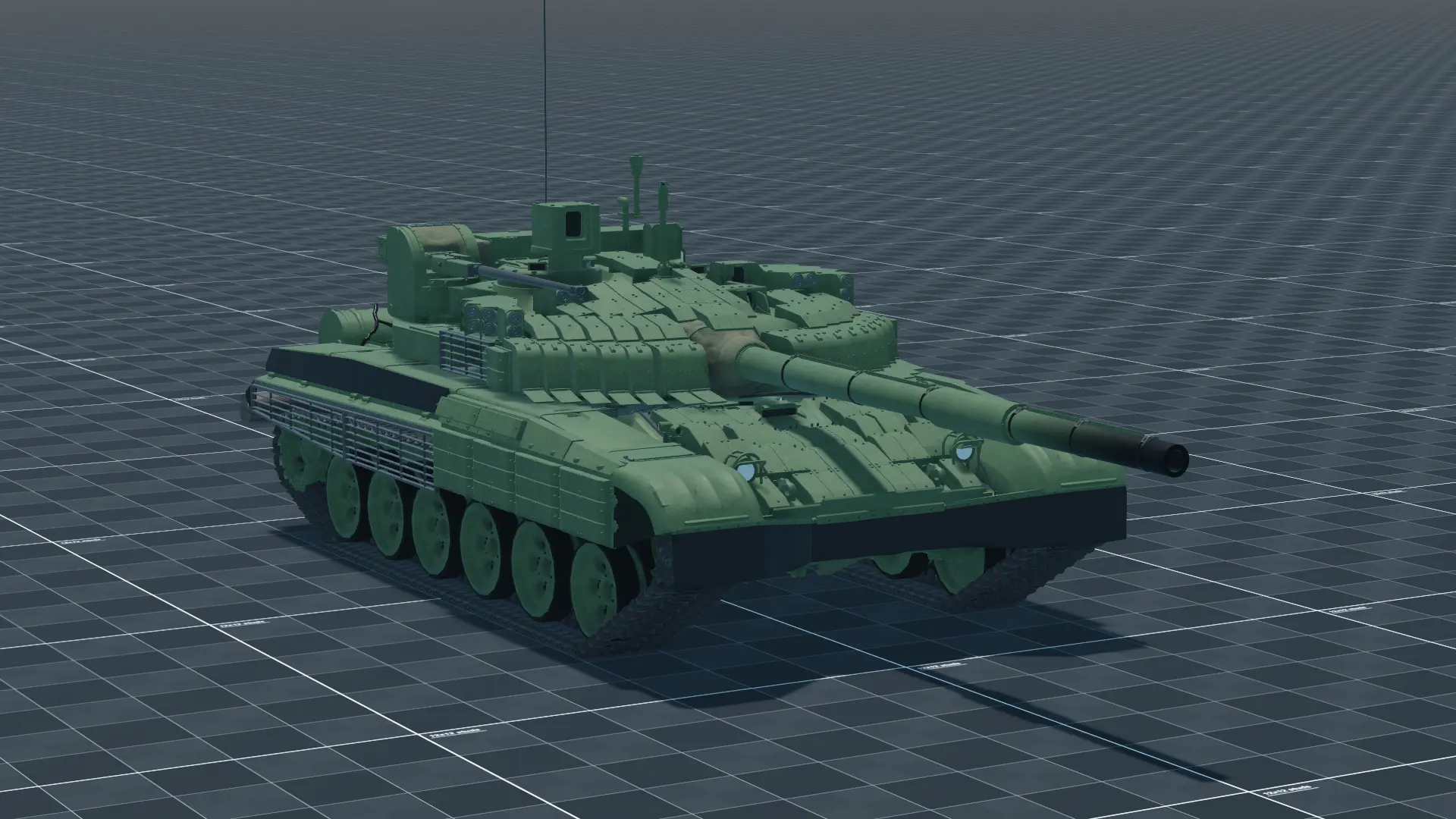 T-72M2, perspective, in Multicrew Tank Combat