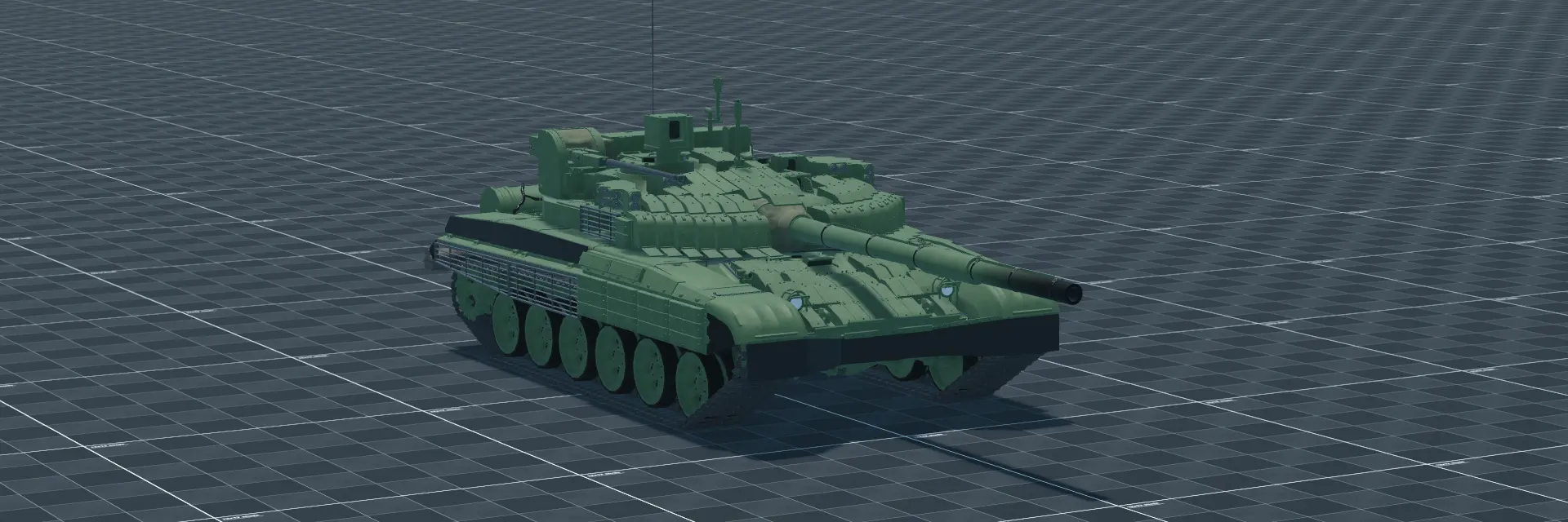 T-72M2, perspective banner, in Multicrew Tank Combat