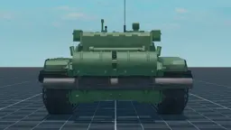 T-72M2E, back, in Multicrew Tank Combat