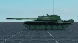 T-72M2E, left, in Multicrew Tank Combat