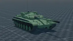 T-72M2E, perspective, in Multicrew Tank Combat