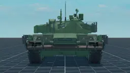 T-80BVM, back, in Multicrew Tank Combat