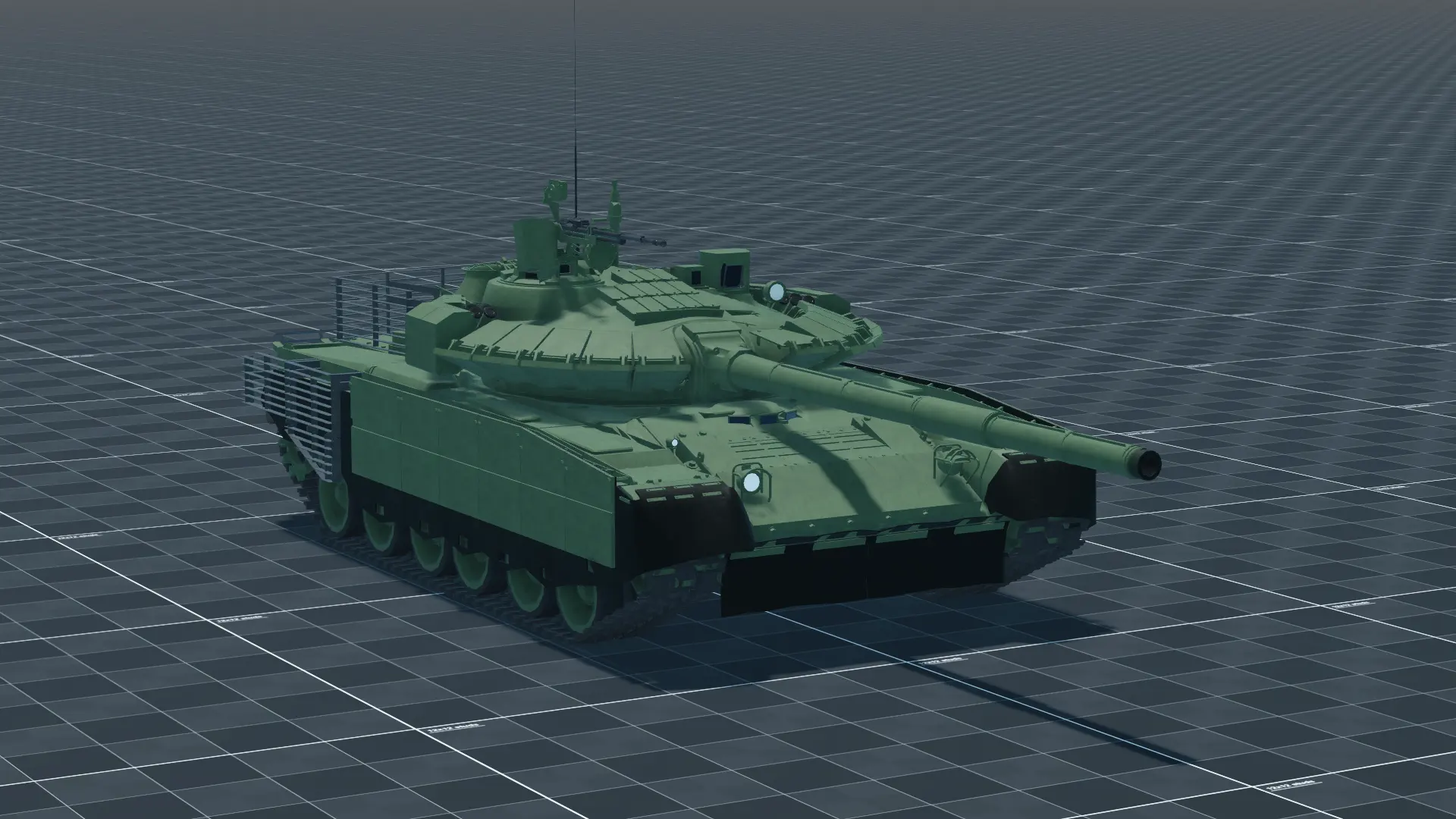 T-80BVM, perspective, in Multicrew Tank Combat