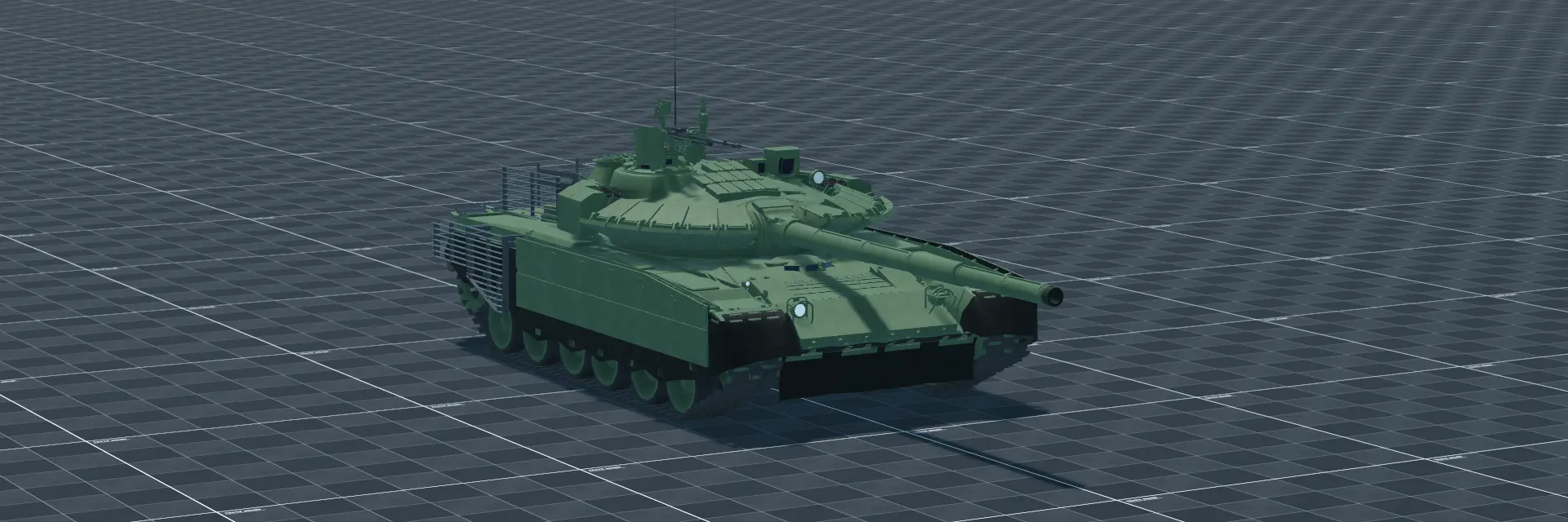 T-80BVM, perspective banner, in Multicrew Tank Combat