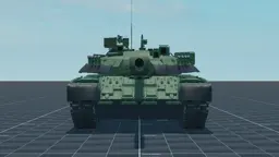 T-80U-E1, front, in Multicrew Tank Combat