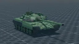 T-80U-E1, perspective, in Multicrew Tank Combat