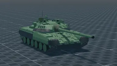 T-80U-E1, perspective, in Multicrew Tank Combat
