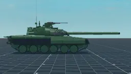 T-80U-E1, right, in Multicrew Tank Combat