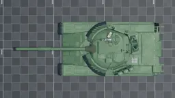 T-80U-E1, top, in Multicrew Tank Combat