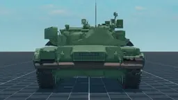 T-80U, back, in Multicrew Tank Combat