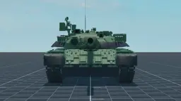 T-80U, front, in Multicrew Tank Combat