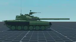 T-80U, right, in Multicrew Tank Combat