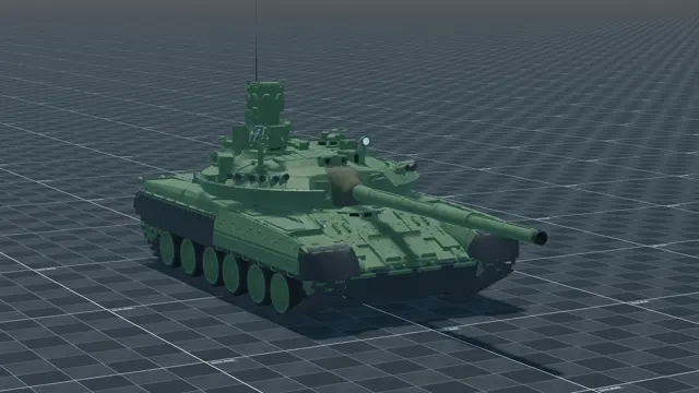 T-80UM-1 "Bars", perspective, in Multicrew Tank Combat