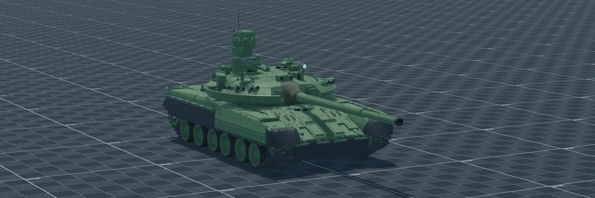 T-80UM-1 "Bars", perspective banner, in Multicrew Tank Combat