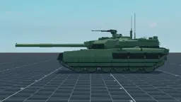 T-84-120, left, in Multicrew Tank Combat