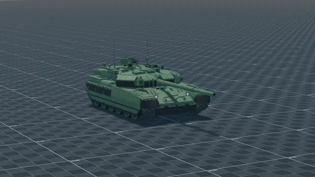 T-84-120, perspective, in Multicrew Tank Combat