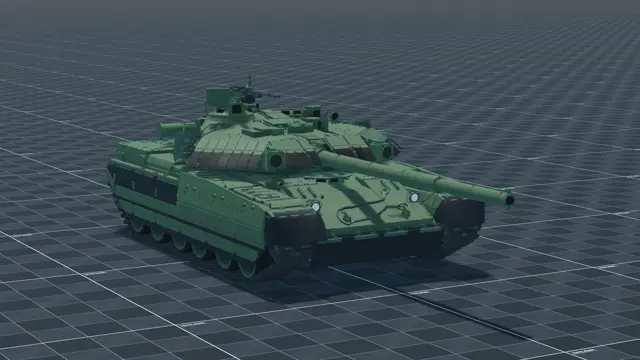T-84, perspective, in Multicrew Tank Combat