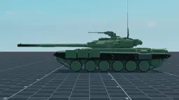 T-90A, left, in Multicrew Tank Combat