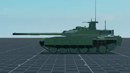 T-90M, left, in Multicrew Tank Combat