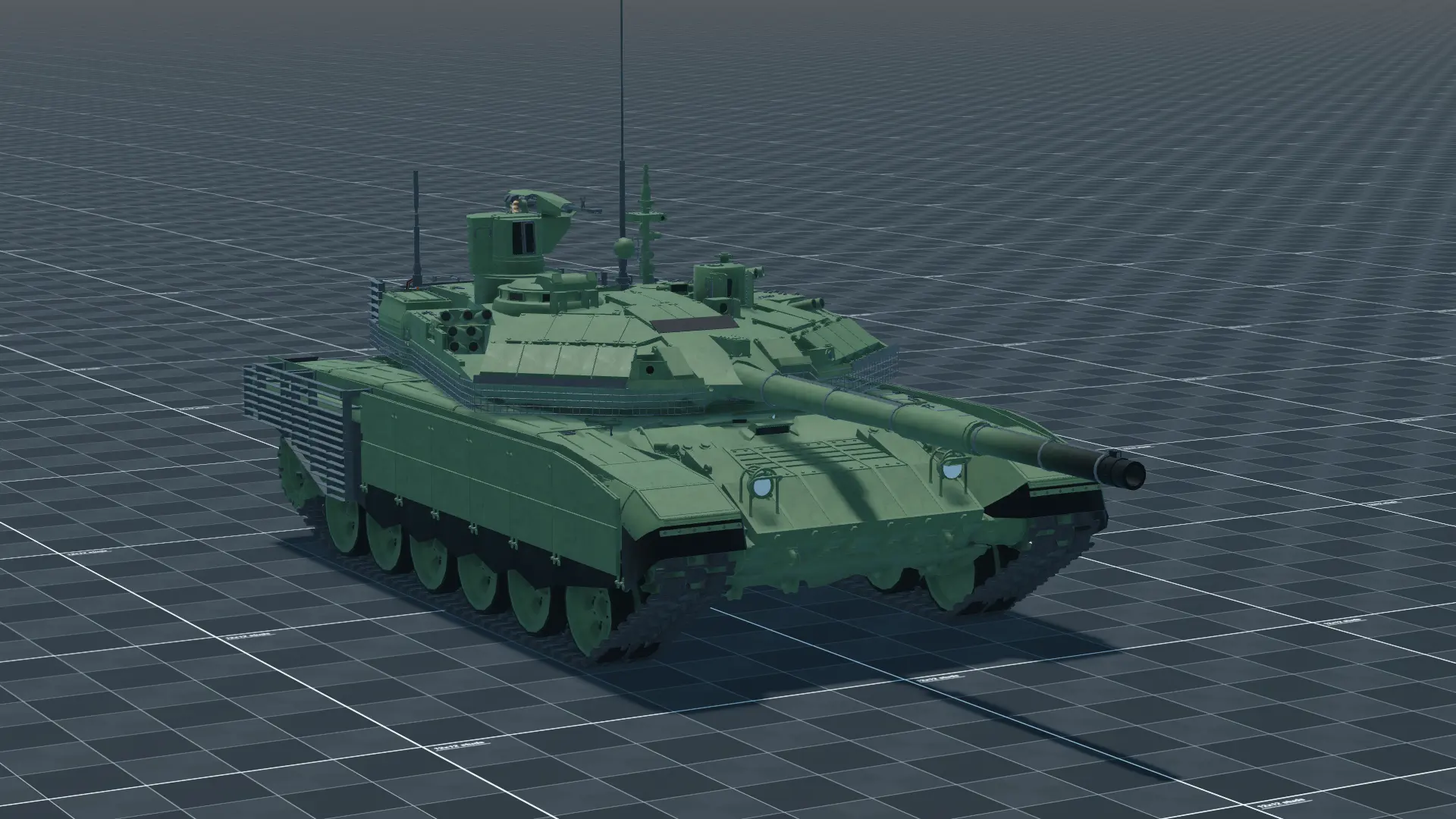 T-90M, perspective, in Multicrew Tank Combat