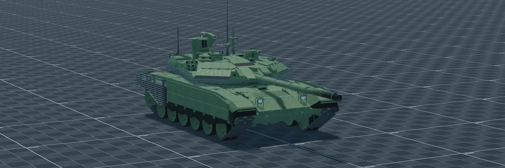 T-90M, perspective banner, in Multicrew Tank Combat