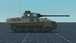 T-V, right, in Multicrew Tank Combat