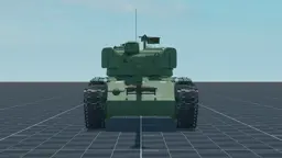 T26E4 Super Pershing, front, in Multicrew Tank Combat