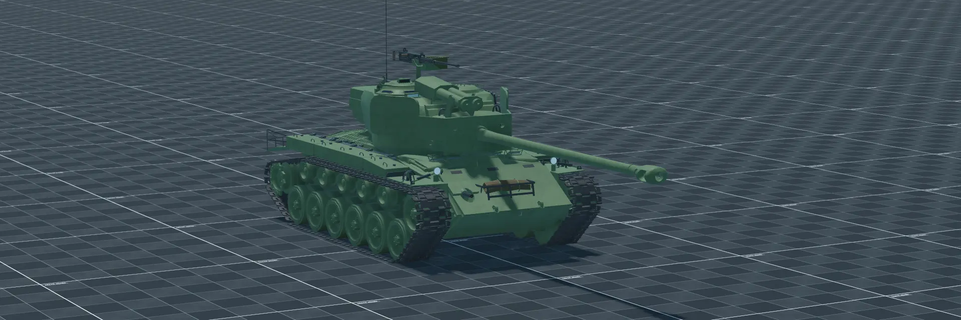 T26E4 Super Pershing, perspective banner, in Multicrew Tank Combat