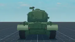 T29, back, in Multicrew Tank Combat