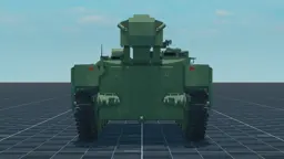 Teledyne AGS, back, in Multicrew Tank Combat