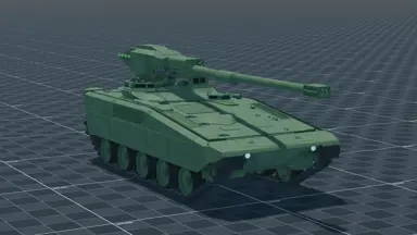 Teledyne AGS, perspective, in Multicrew Tank Combat