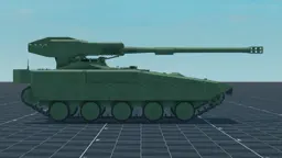 Teledyne AGS, right, in Multicrew Tank Combat