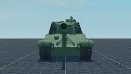 Tiger II (10.5 cm Kw.K), front, in Multicrew Tank Combat