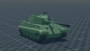 Tiger II, perspective, in Multicrew Tank Combat