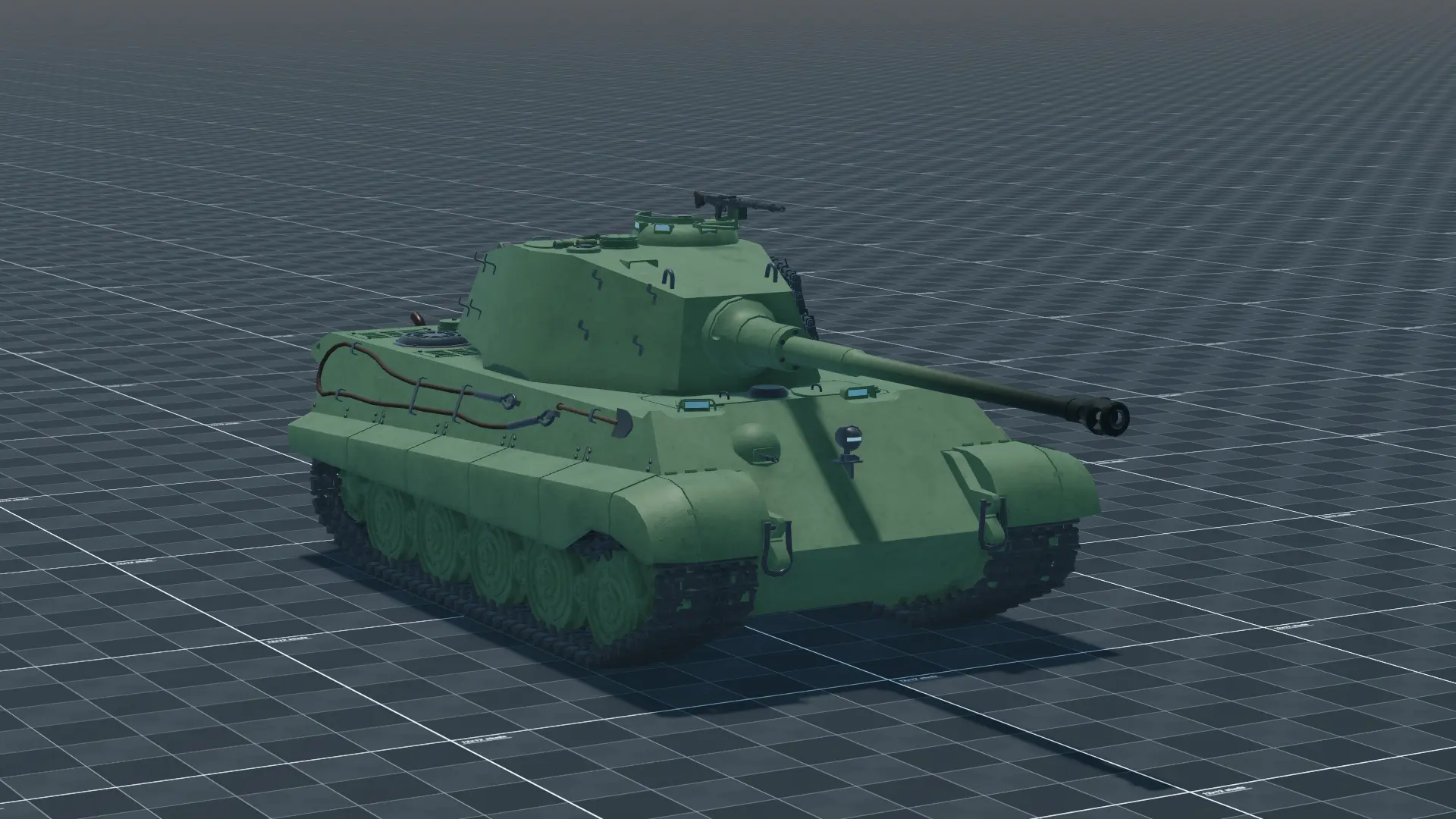 Tiger II, perspective, in Multicrew Tank Combat