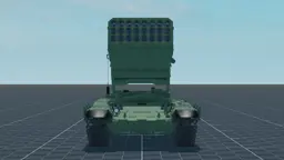 TOS-1A BM-1, front, in Multicrew Tank Combat