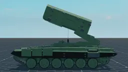 TOS-1A BM-1, left, in Multicrew Tank Combat
