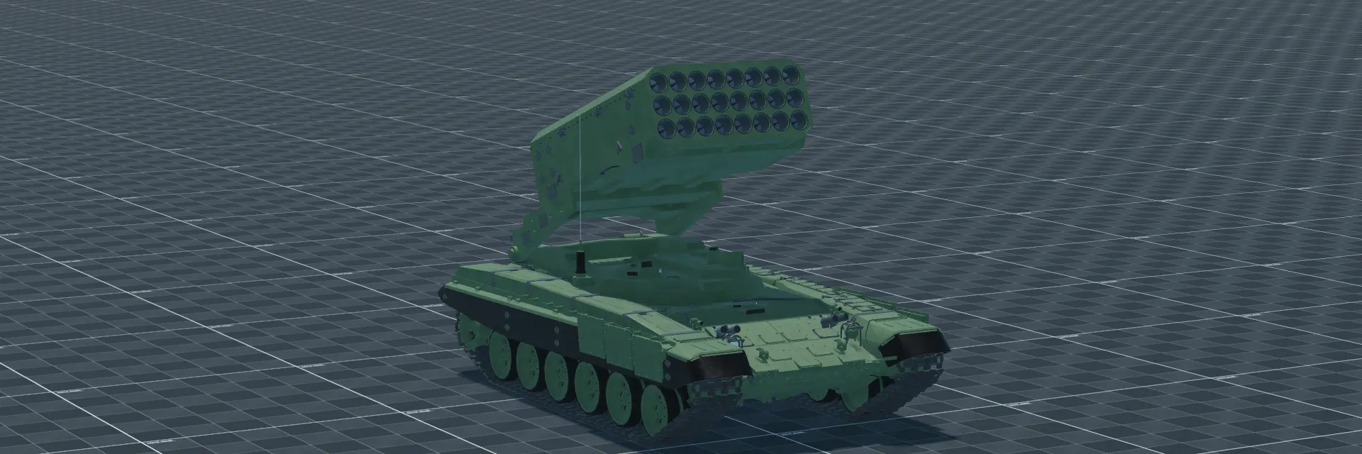 TOS-1A BM-1, perspective banner, in Multicrew Tank Combat