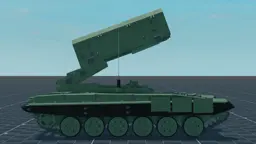 TOS-1A BM-1, right, in Multicrew Tank Combat