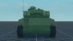 Turm III, back, in Multicrew Tank Combat