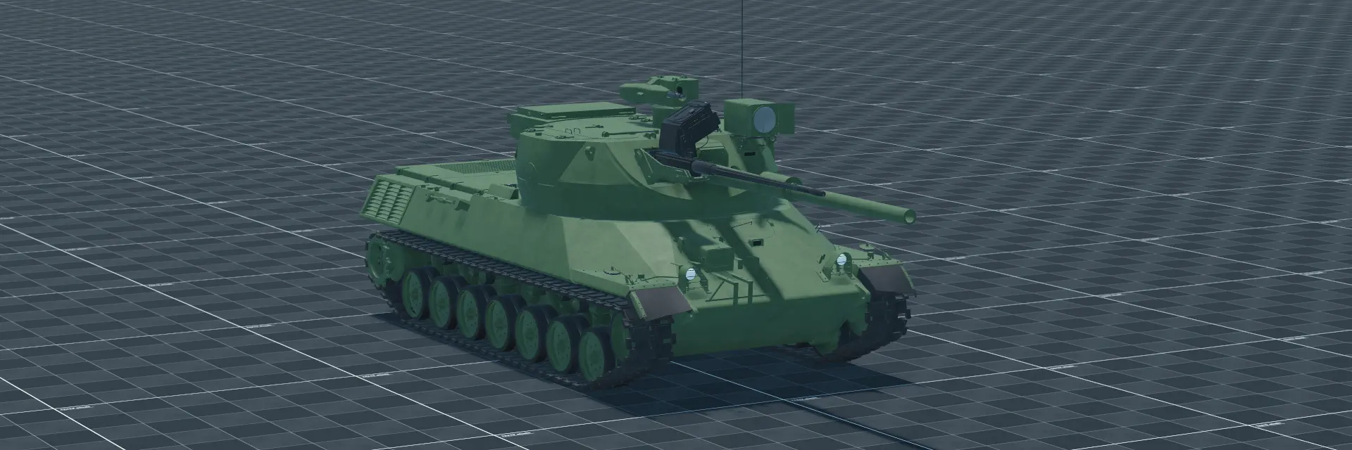 Turm III, perspective banner, in Multicrew Tank Combat