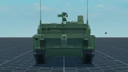 Type 10, back, in Multicrew Tank Combat