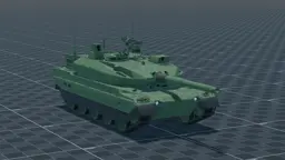 Type 10, perspective, in Multicrew Tank Combat