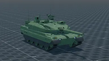 Type 10, perspective, in Multicrew Tank Combat